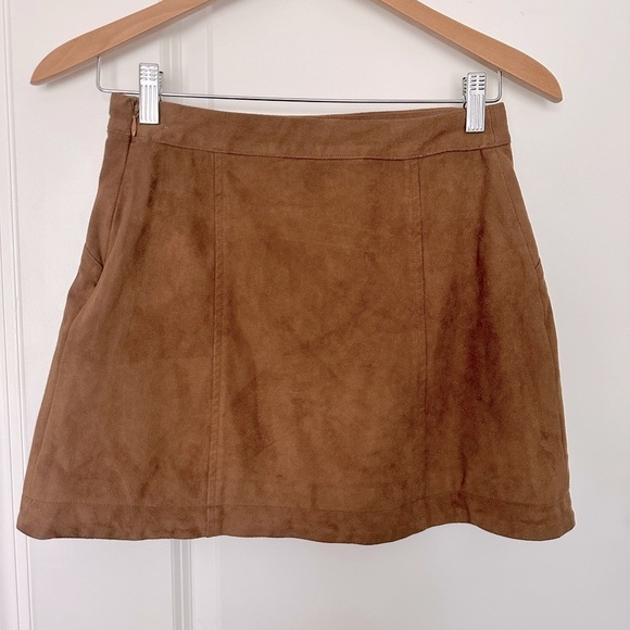 Abercrombie & Fitch Dresses & Skirts - Vegan Suede mini skirt by Abercrombie&Fitch XS